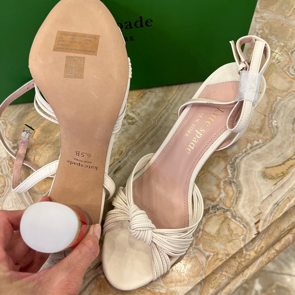 NWT Kate Spade Happy Hour Sandals, Size 6.5 - Picture 7 of 9